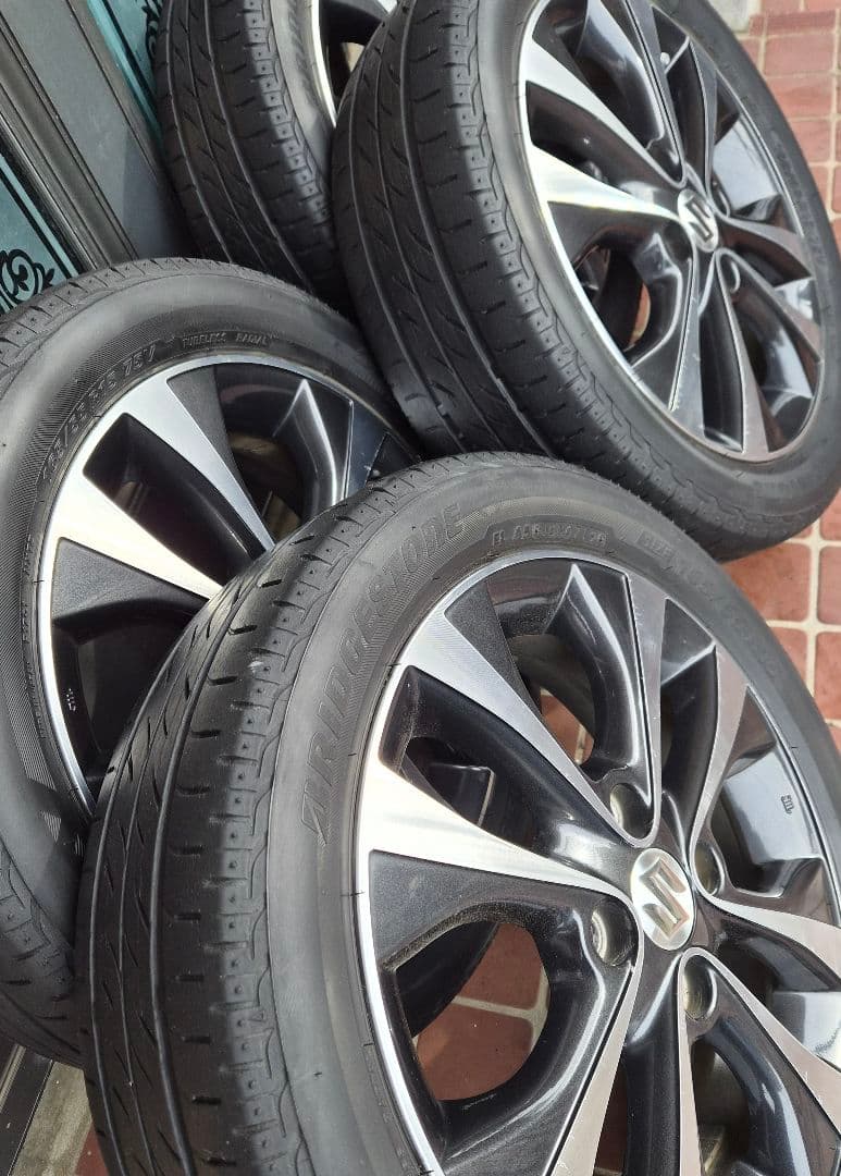 サマータイヤ&アルミホイール15インチ4本セット　送料込み