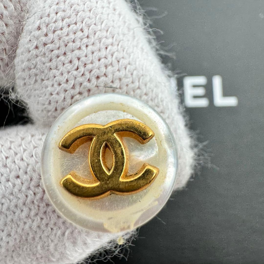 CHANEL ピアス　片耳　ココマーク　ゴールド　刻印あり