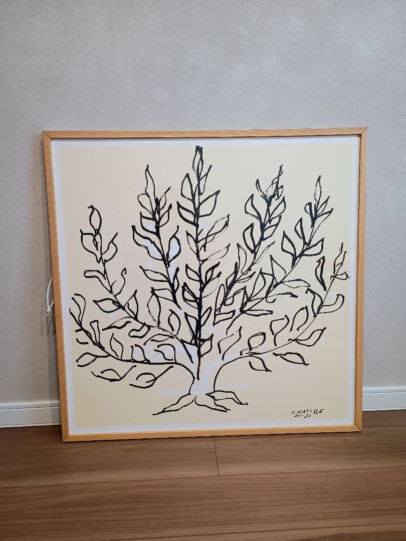 アンリマティス　低木　アクタス　acme　ポスターフレーム