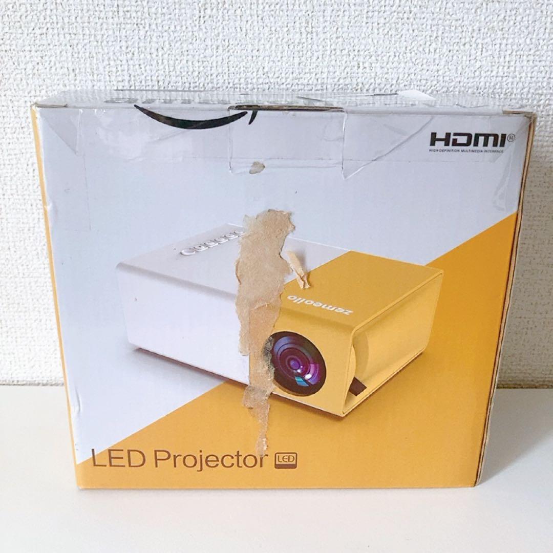 プロジェクター 小型 WiFi接続 5G/2.4G 家庭用 YG300 Pro