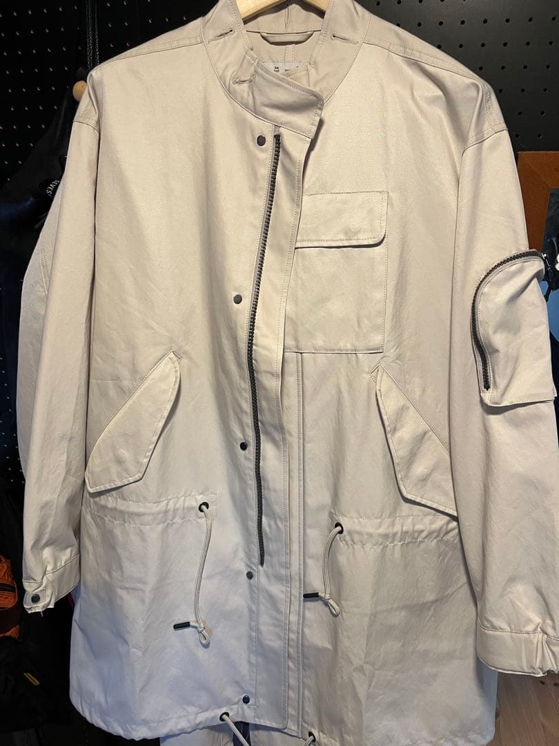 BAL　COTTON NYLON FISTTAIL COAT