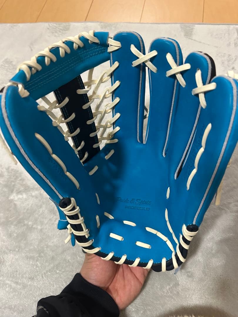 ZETTプロステイタス軟式外野手用グローブ