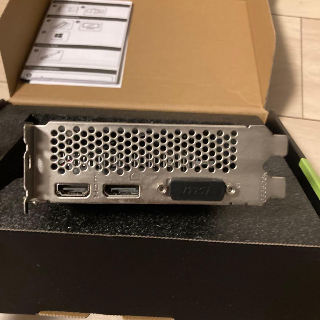 グラフィックボード・グラボ・ビデオカード MSI GeForce GTX 1630 AERO ITX 4G OC