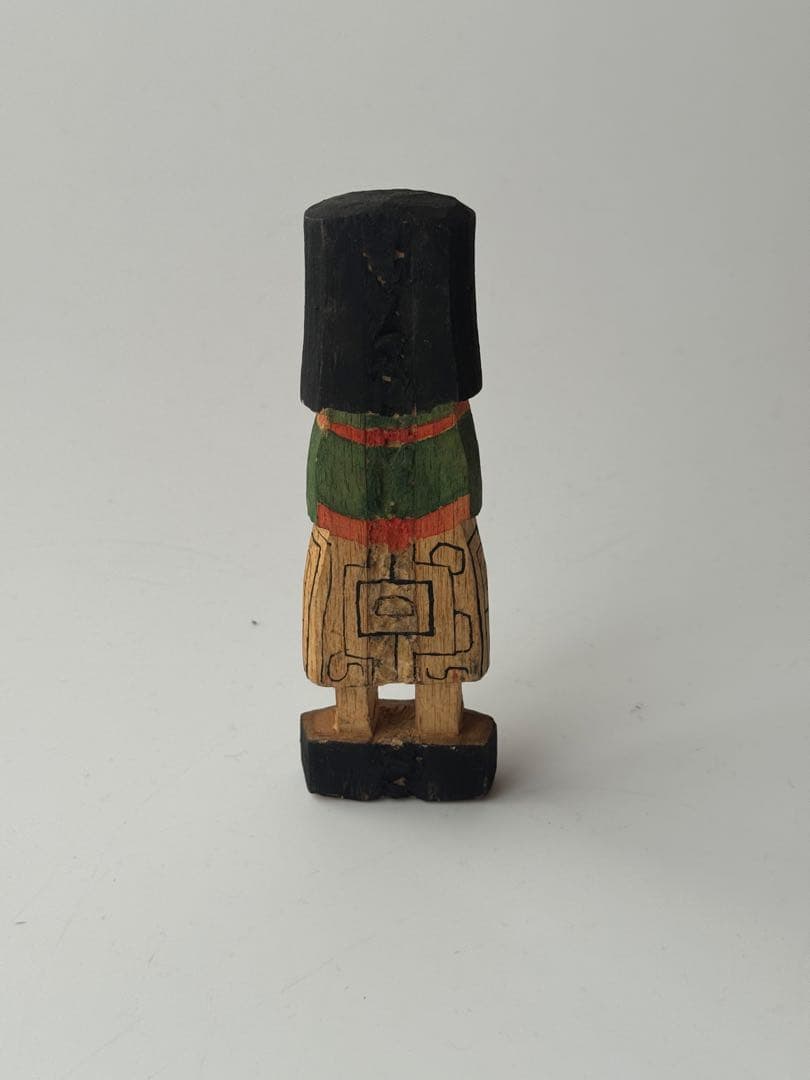 シピボ族 南米 ペルー アマゾン 木彫人形 フォークアート 民藝 アンティーク