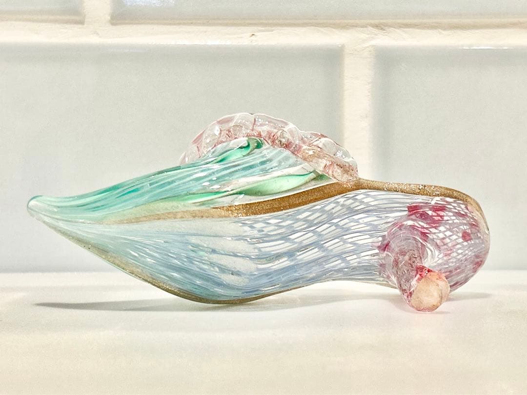 ベネチア ヴェネチアン murano ムラーノ ガラス グラス レース シューズ