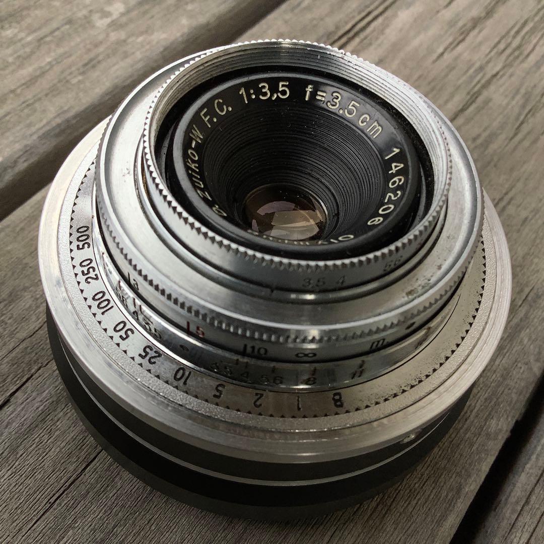 SONY α7用、改造レンズ(オリンパスワイドE 35㎜、f3.5) 限定1個