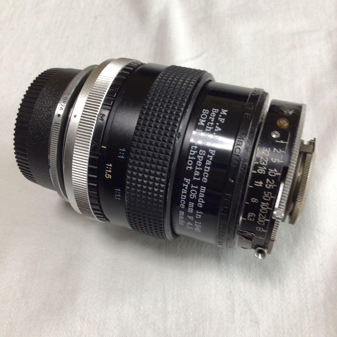 フランスBerthiotベルチオ 105 mm f4.5 ニコン用