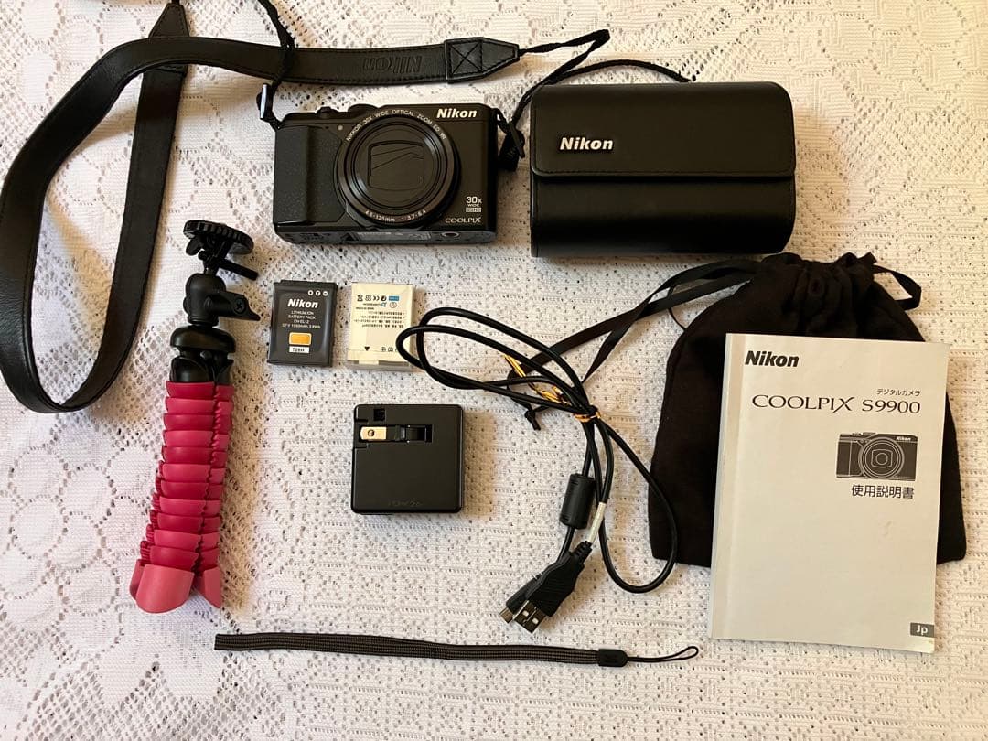 Nikon COOLPIX S9900 30倍ズームデジカメ　　ミニ三脚つき