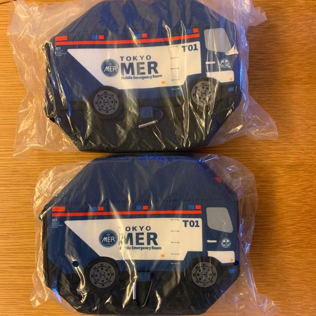 TOKYO MER オリジナルティッシュケース 2個セット 新品未使用未開封