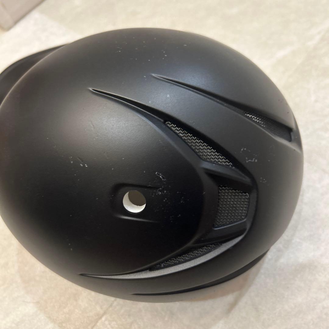 野球　大人軟式用ヘルメット　左打ち用　フェイスガード付