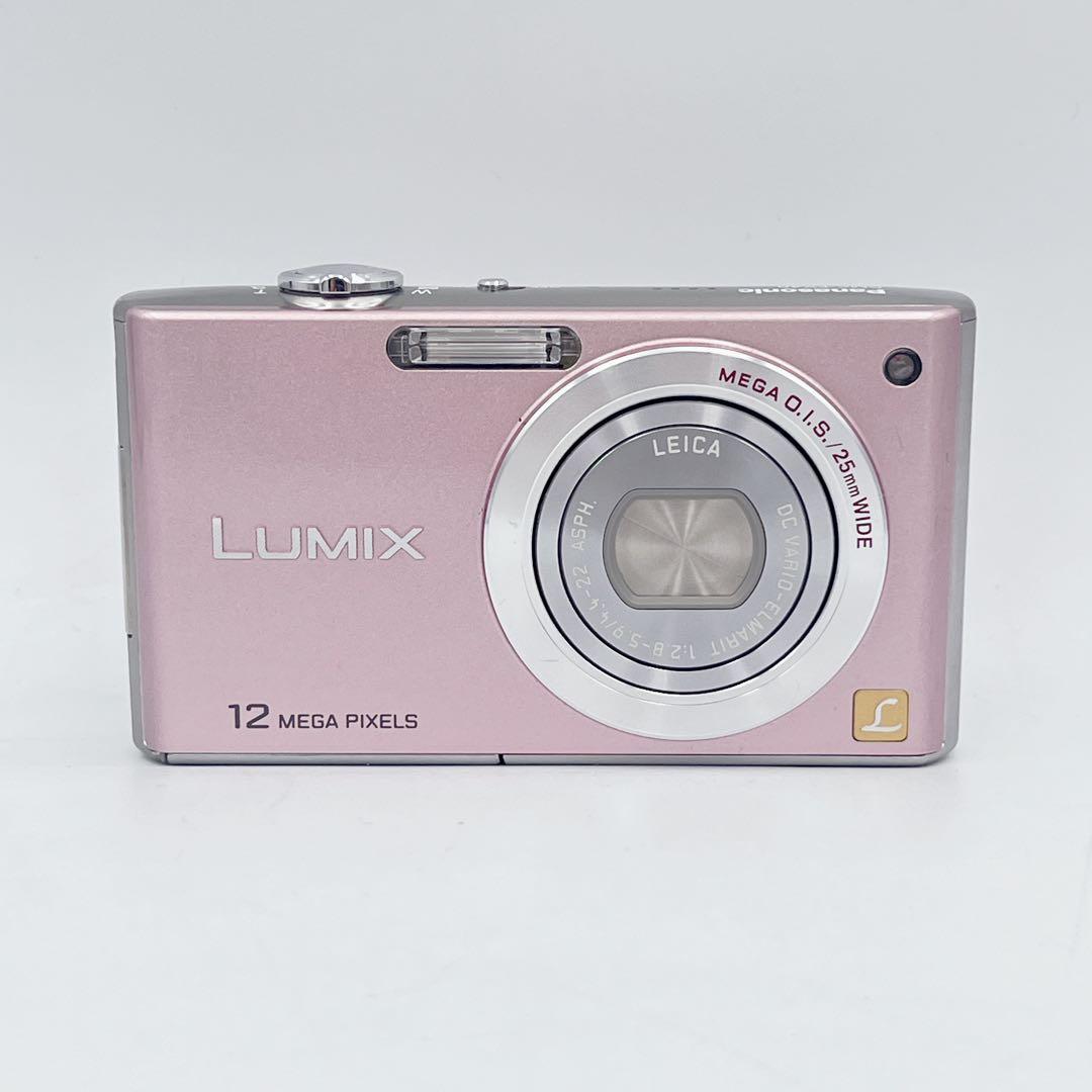 【美品】Panasonic LUMIX DMC-FX40 ピンク 箱/付属品完備