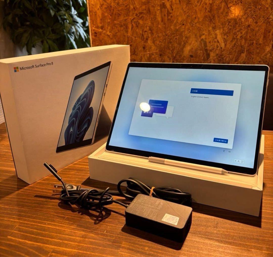 【良品】Surface Pro8 core i5 Office+純正タッチペン付