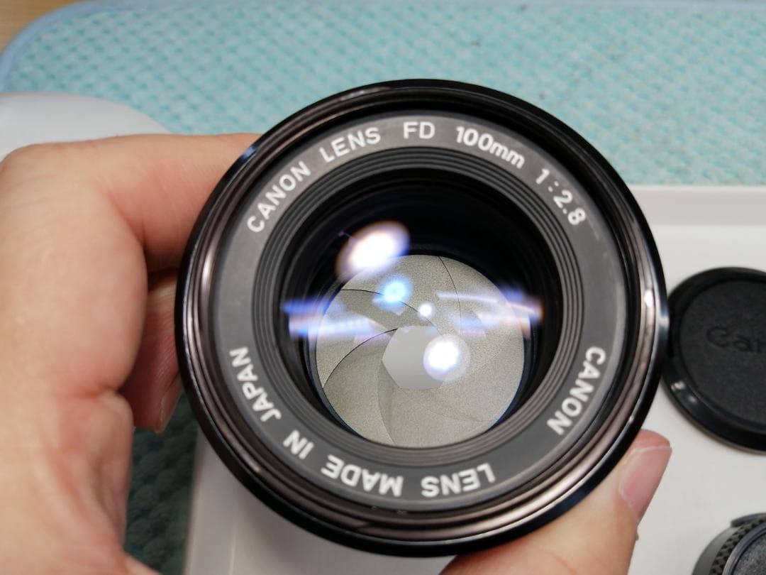 レンズ(単焦点) CANON NEW FD 100mm f/2.8 #7622