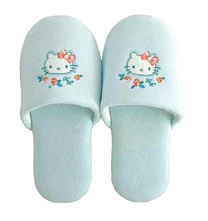 ハローキティ トイレマット セット 新品 ４点 グリーン 兼用