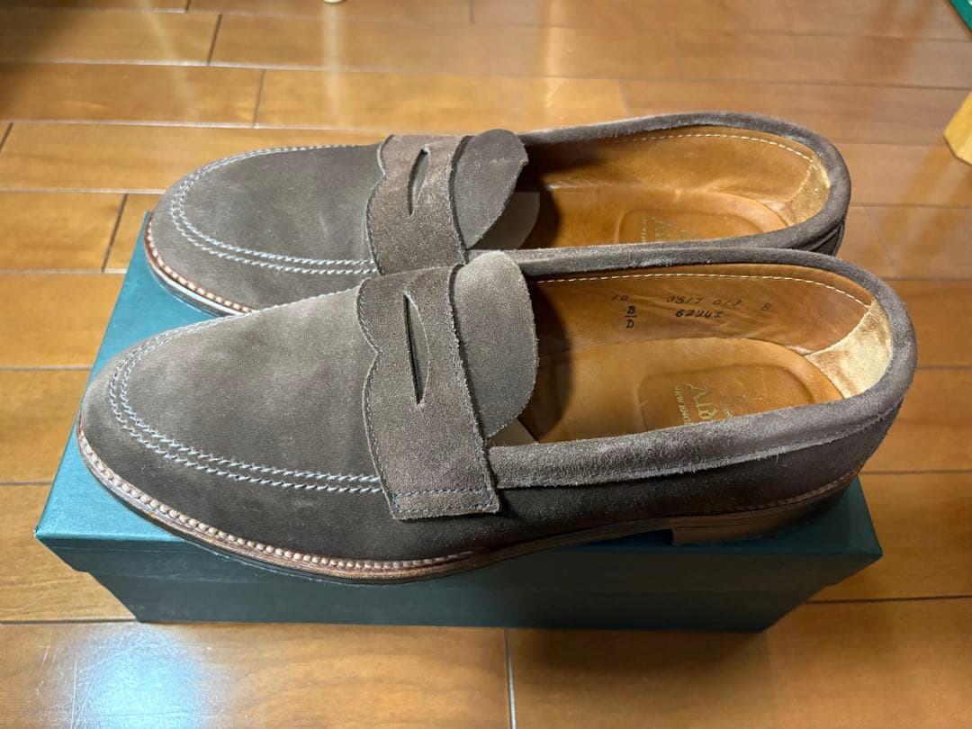 オールデン ALDEN 10D 極美品 ペニーローファー アンライニング