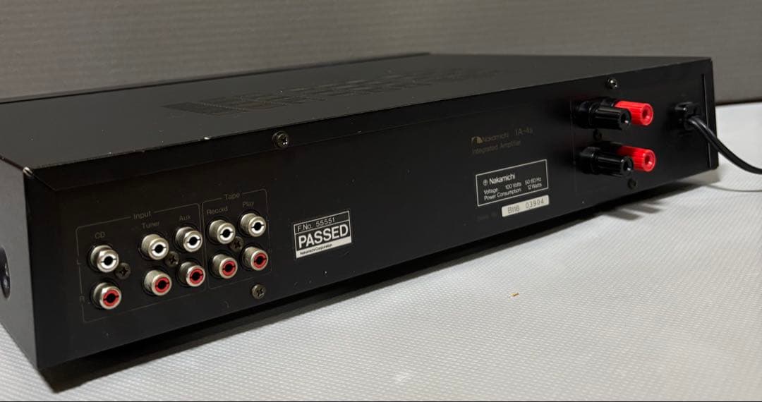 Nakamichi IA-4s アンプ