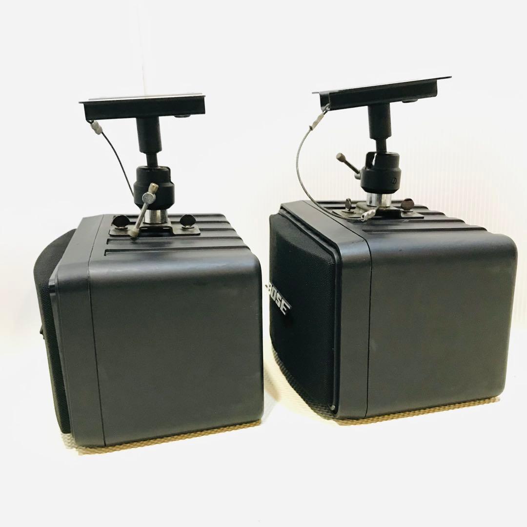 【良品】#682 Bose スピーカーペア 111AD 天井 壁 ブラケット付