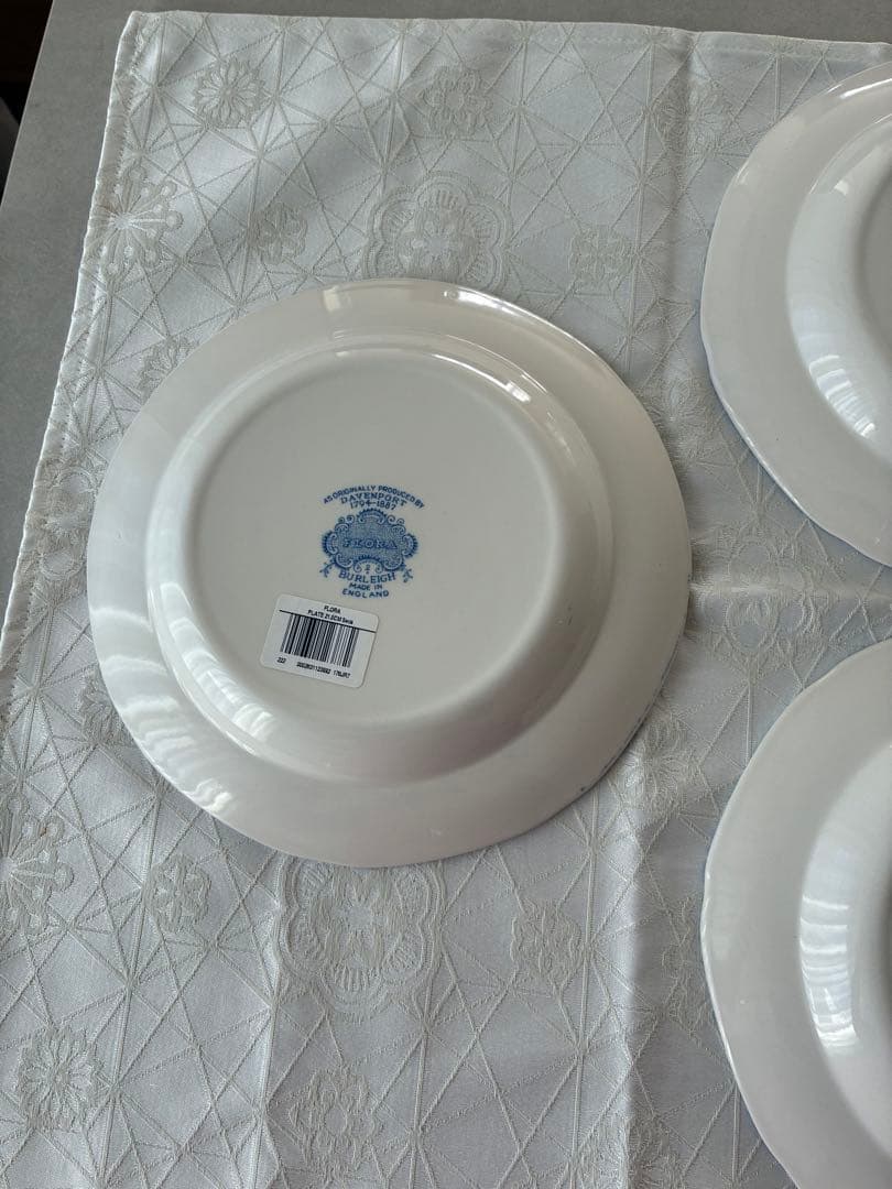 BURLEIGHフローラ プレート 21.5センチ5枚