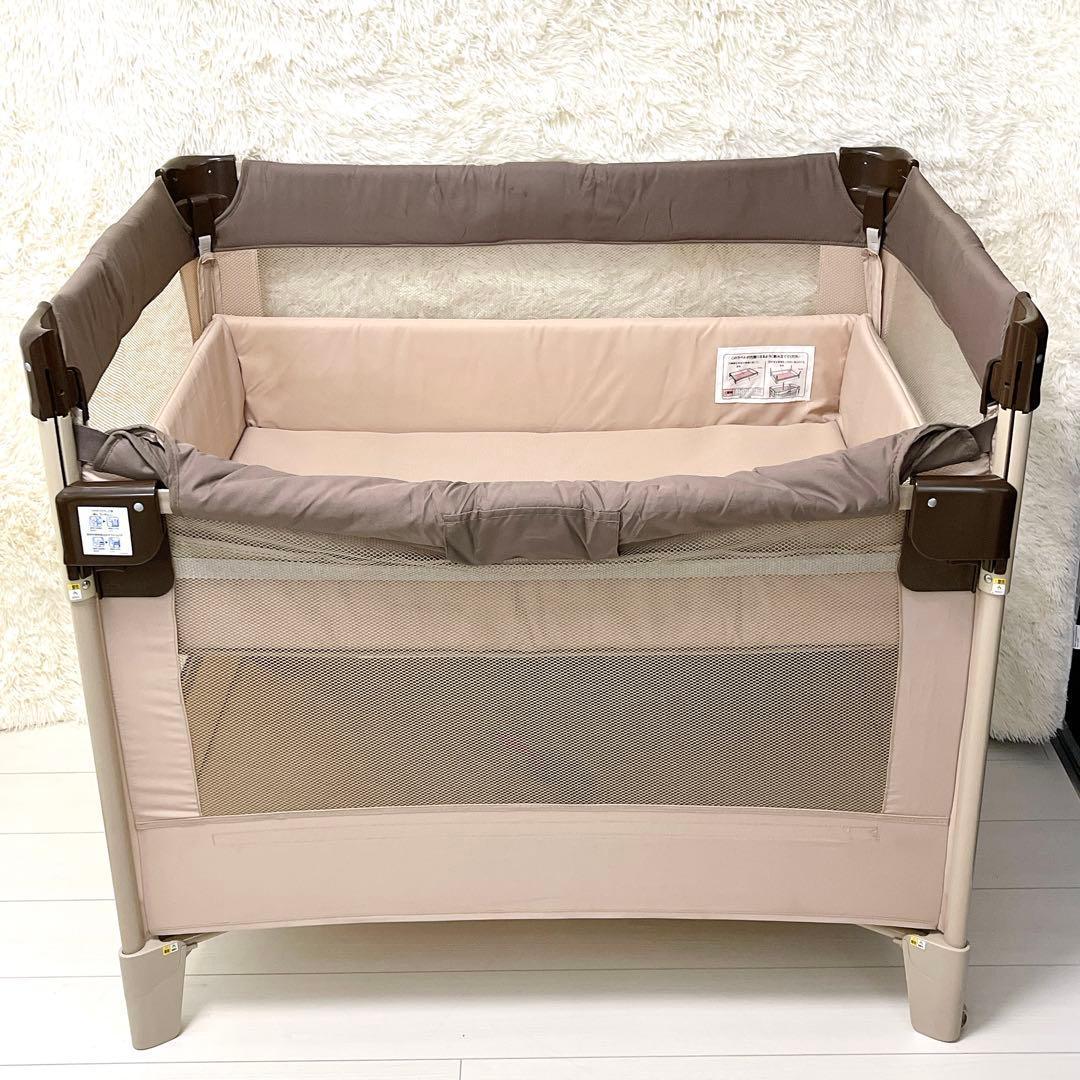 Aprica アップリカ ベビーベッド ココネルエアー ココア
