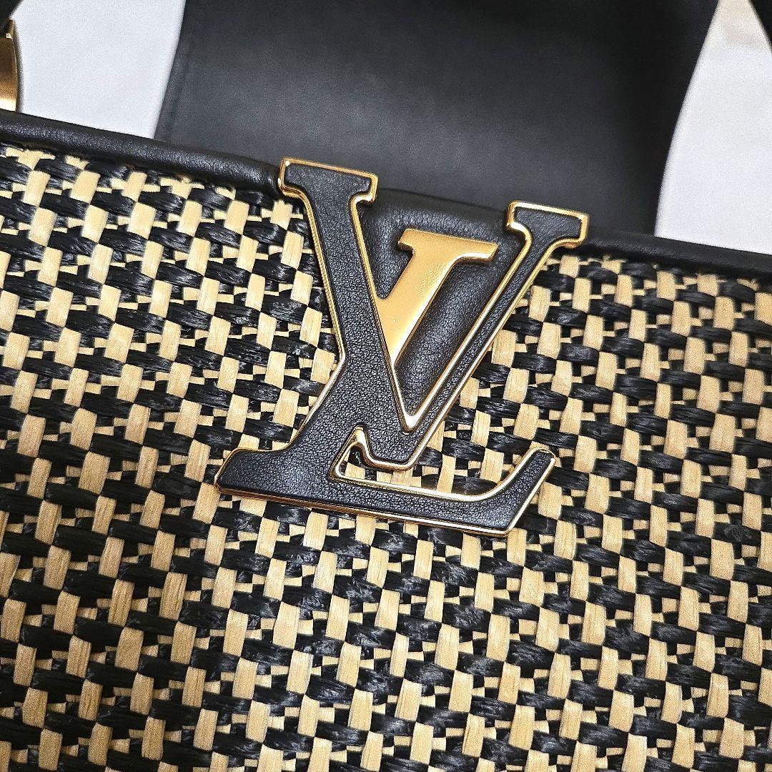 新品未使用 ルイヴィトン 籠バッグ LOUIS VUITTON カプシーヌ