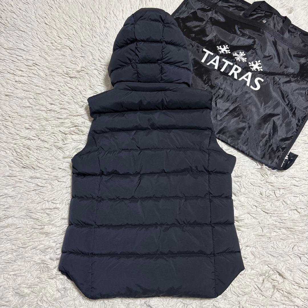 TATRAS クローネ ダウンベスト 2WAY 19AW 02 ネイビー系