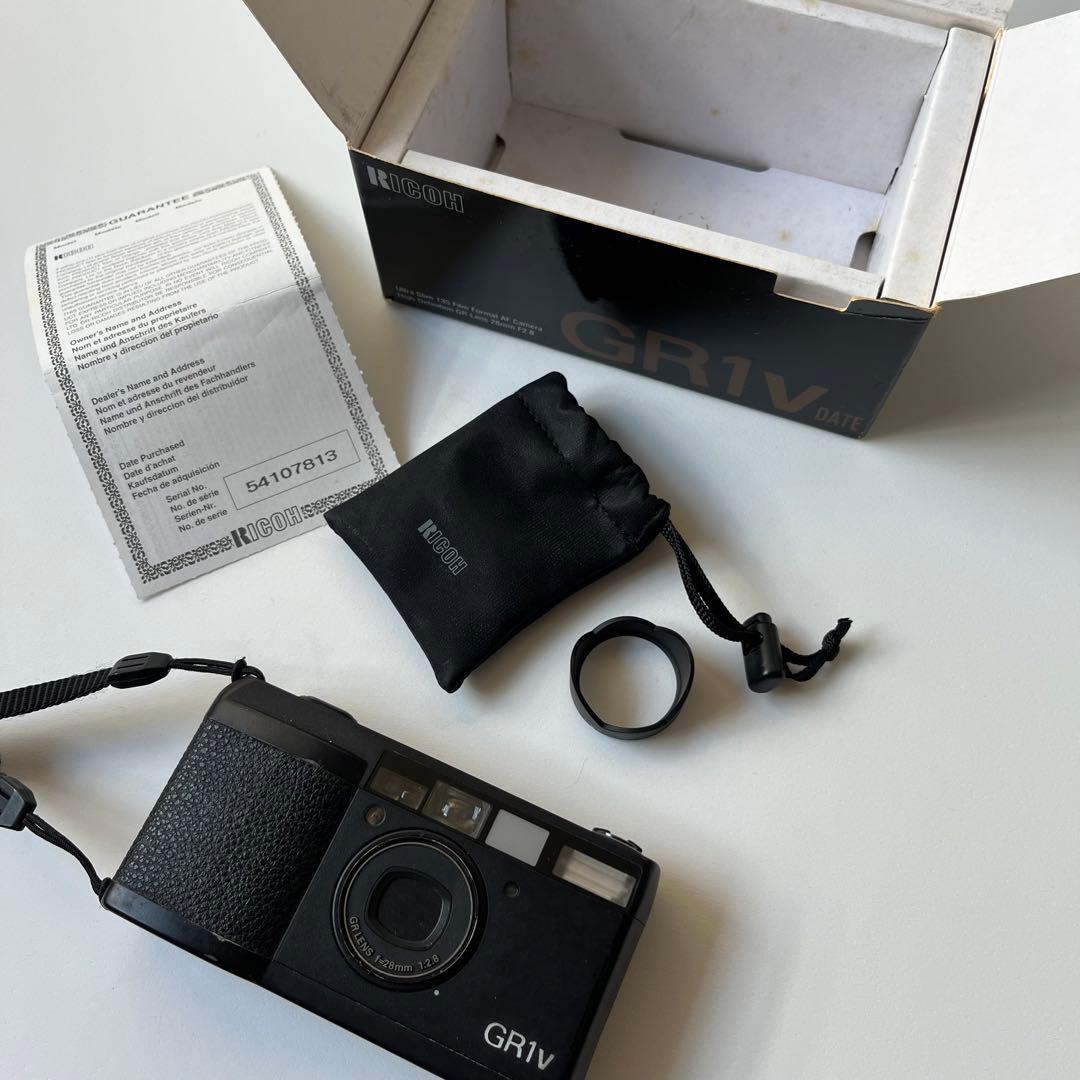 RICOH GR1v コンパクトフィルムカメラ