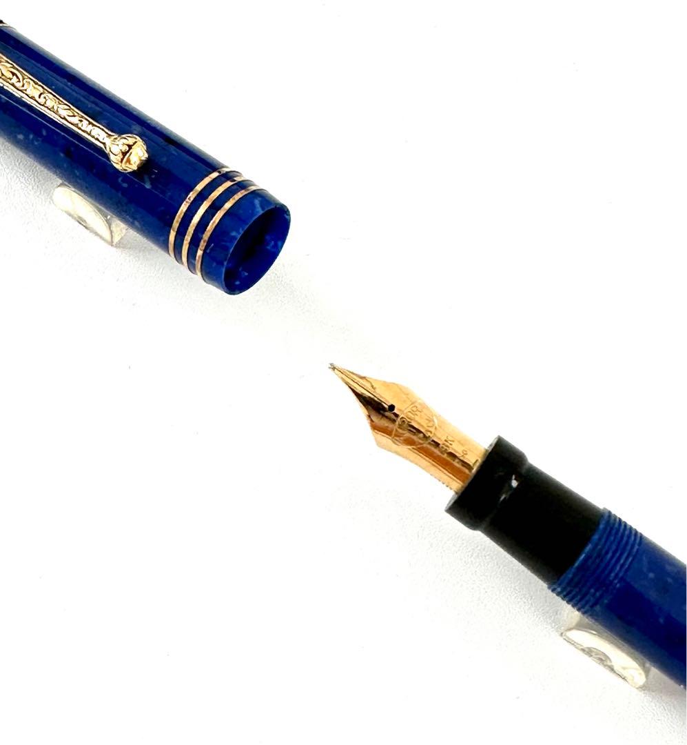 限定レア Aurora アウロラ インテルナツィオナーレ　ブルー　万年筆