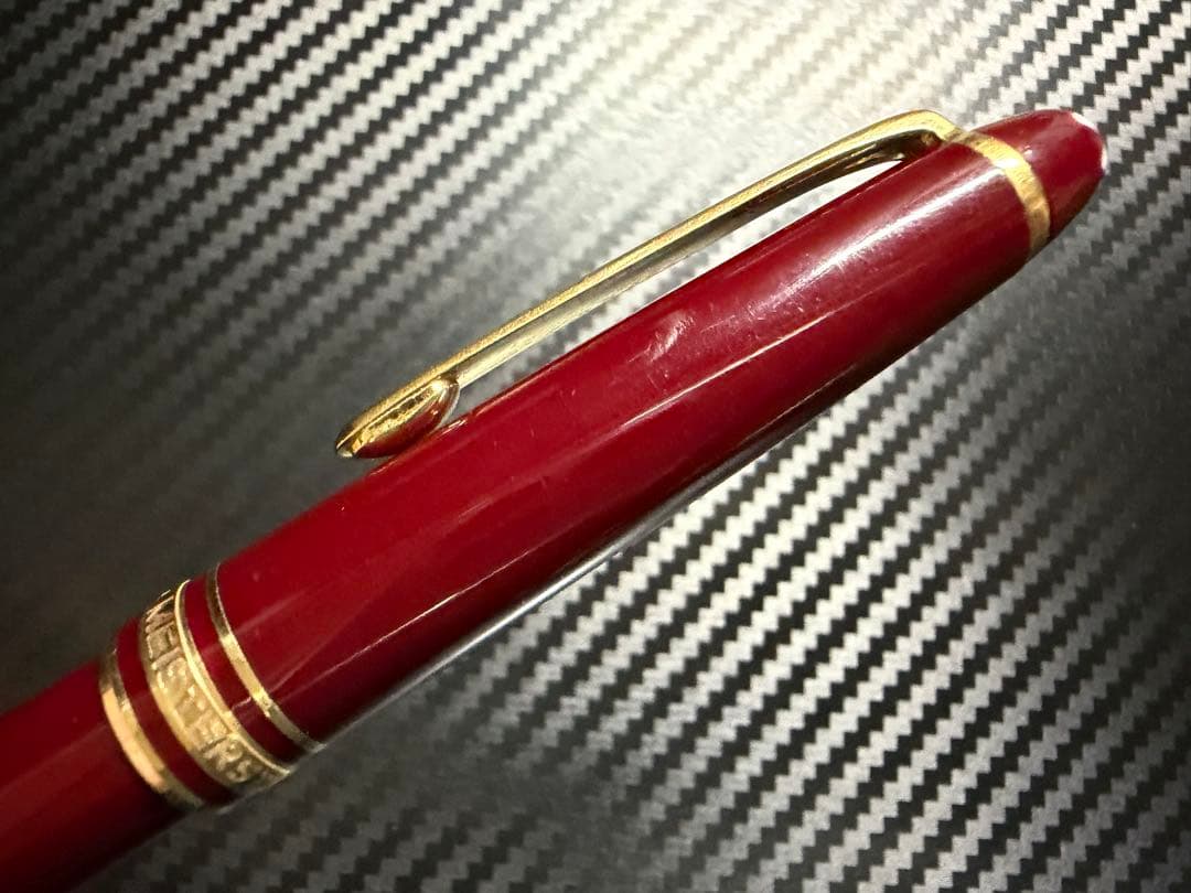 美品 モンブラン マイスターシュテュック 164 ボールペン ボルドー