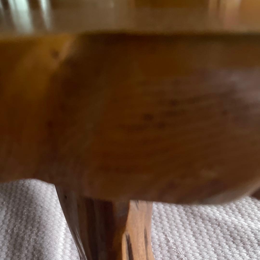 天然木製座卓 昭和レト写真追加しました