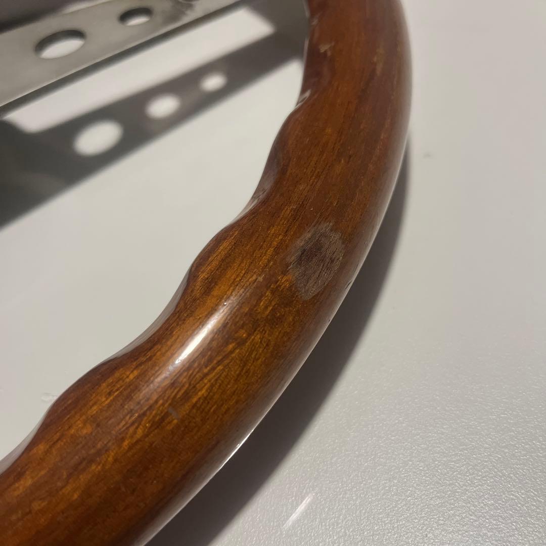 MG ウッド ステアリング 3スポーク