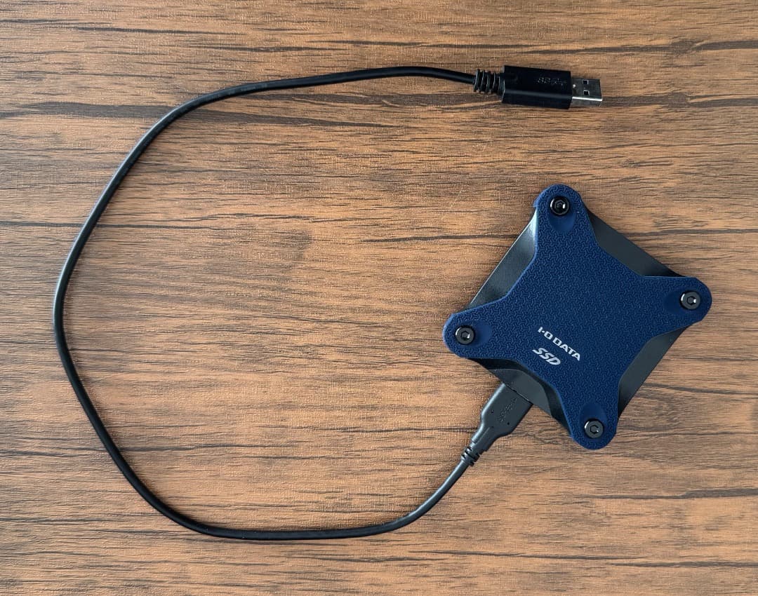 I-O DATA ポータブルSSD 　SSPH-UA2N/E　2TB