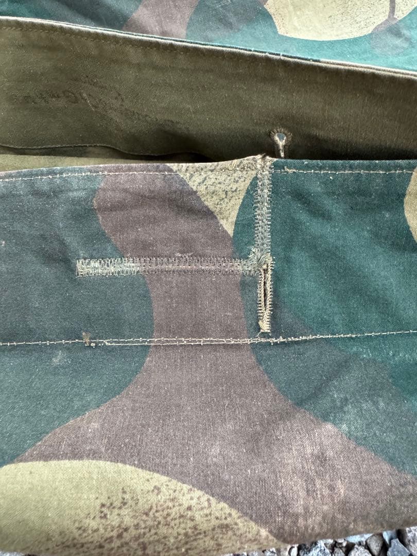 ベルギー軍　1956年　2枚セット M54カモ 軍幕