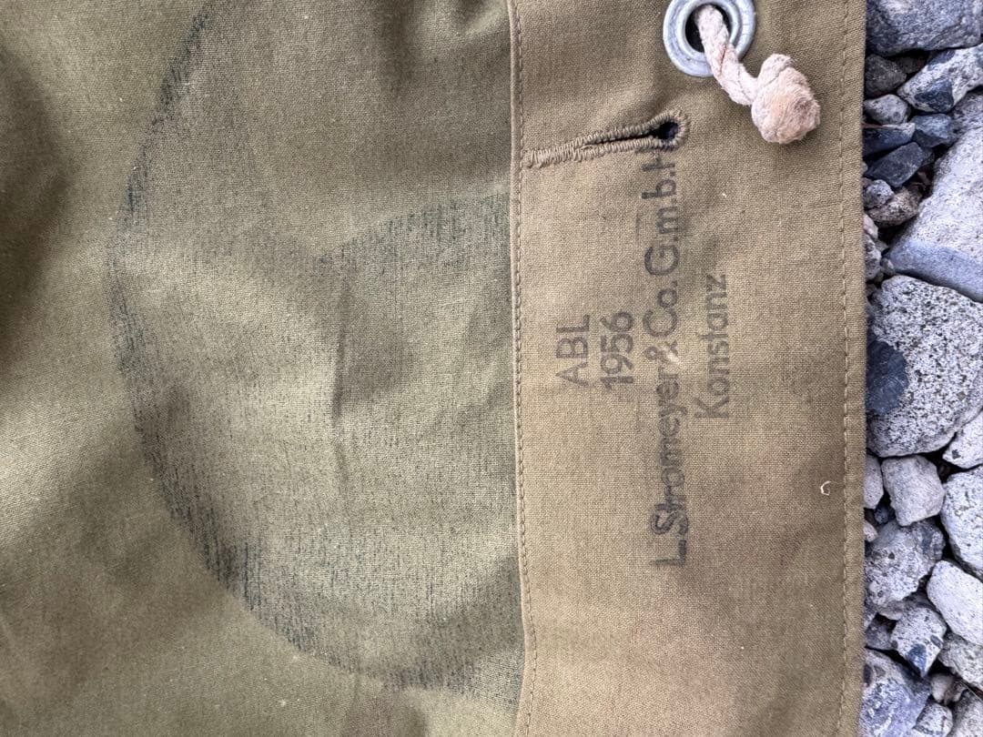 ベルギー軍　1956年　2枚セット M54カモ 軍幕