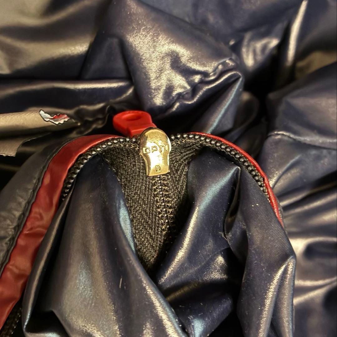 DUVETIKA デュベティカ　46 バーガンディ フード付きダウンジャケット