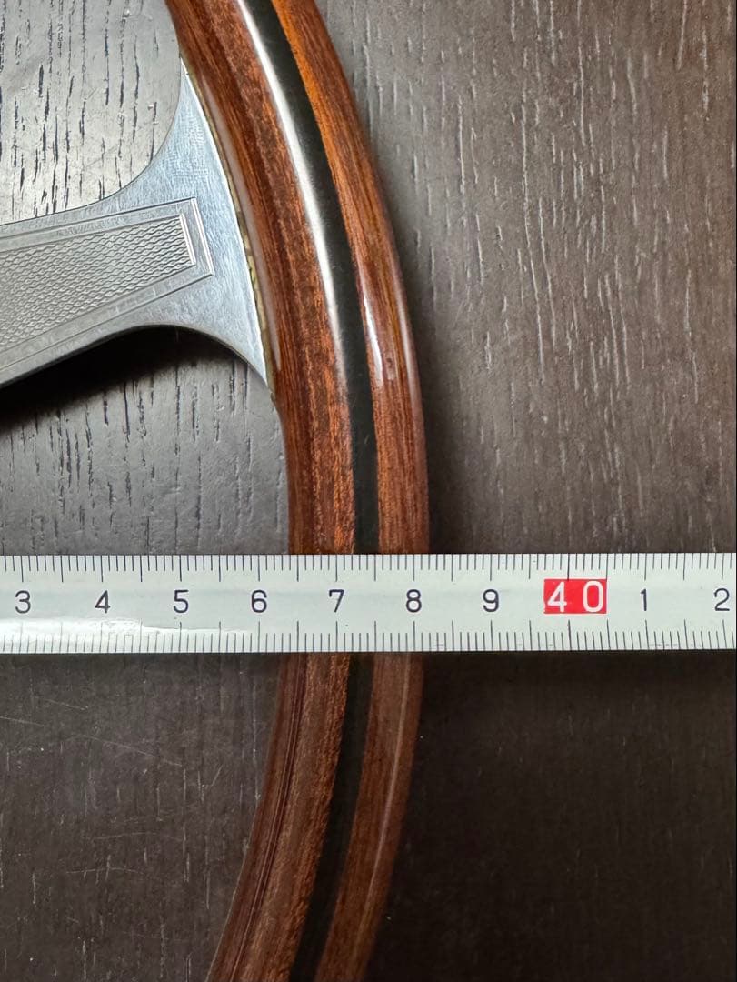 ナルディ ステアリング NALDI ANNI'60 380mm ウッドポリッシュ