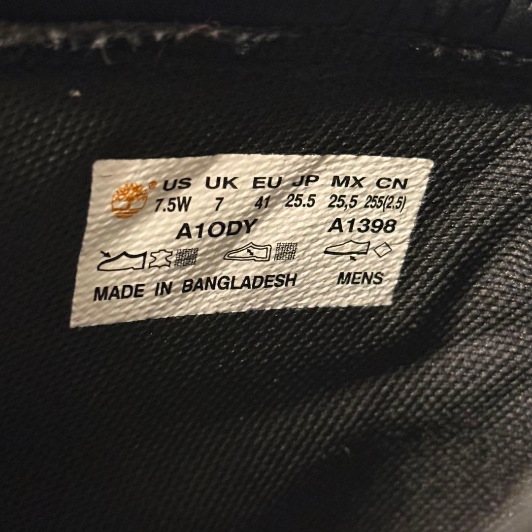 Timberland ティンバーランド ブーツ A1ODY A1398 箱なし