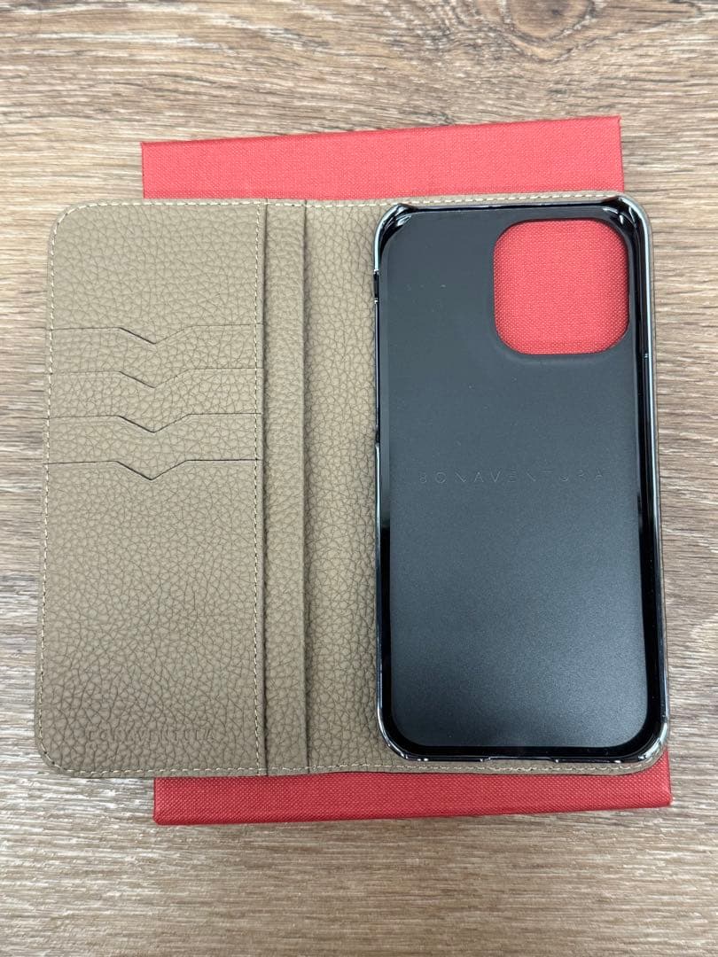 BONAVENTURA ダイアリーケース シュリンクレザー 14pro max