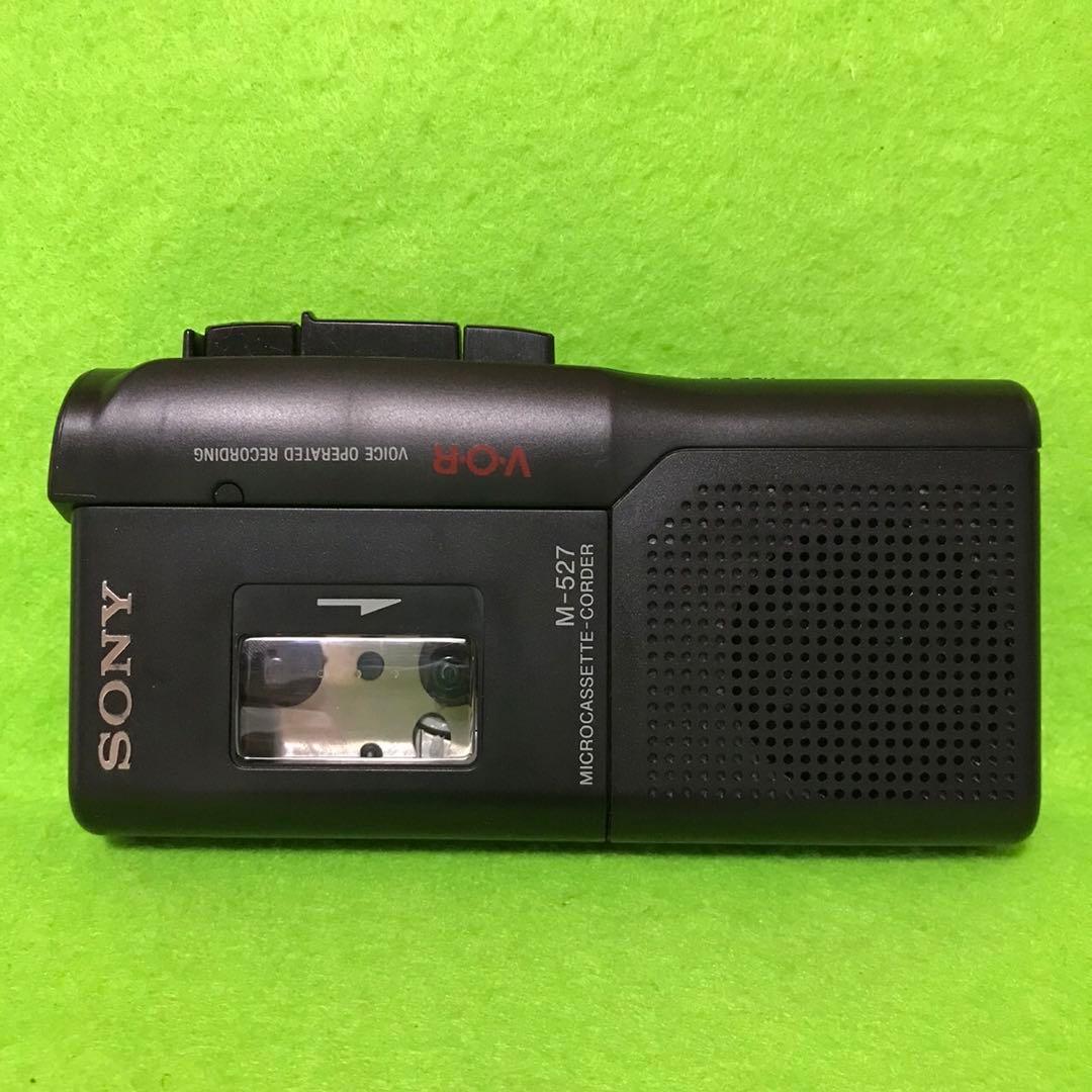 SONY カセットコーダー　M-527 ケース付き