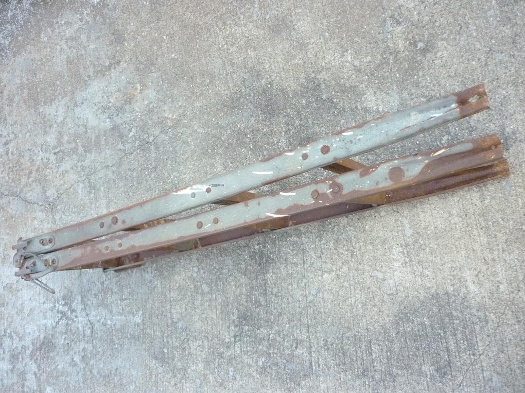 ヴィンテージ アイアン製ラダーA 脚立 インダストリアル 梯子 ディスプレイ台