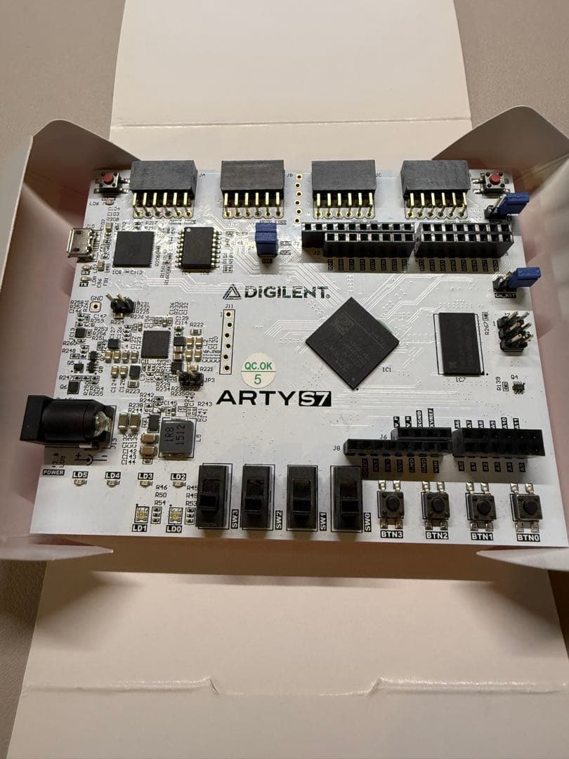 ARTY S7 Xilinx FPGA評価ボード