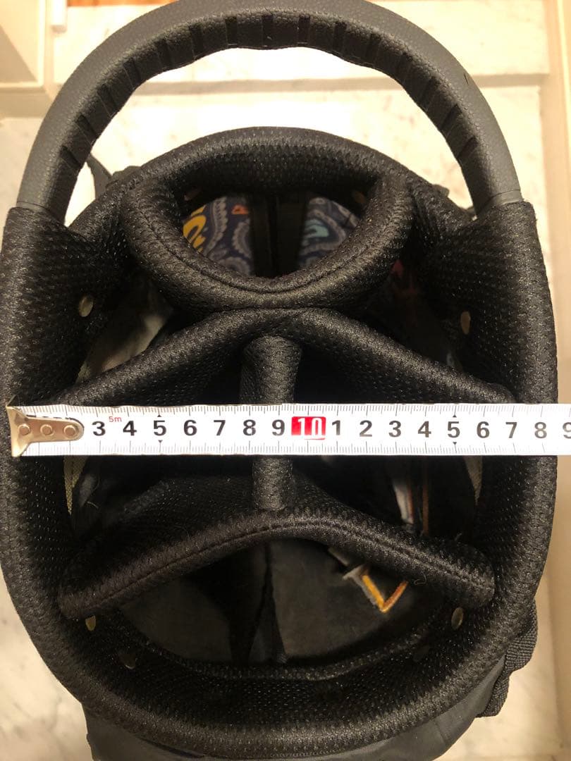 LOUDMOUTH カラフルスカルキャディバッグ