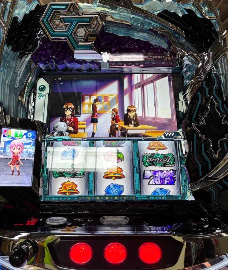 【32ki❗️】パチスロ実機【Lギルティクラウン2 】ユニット付