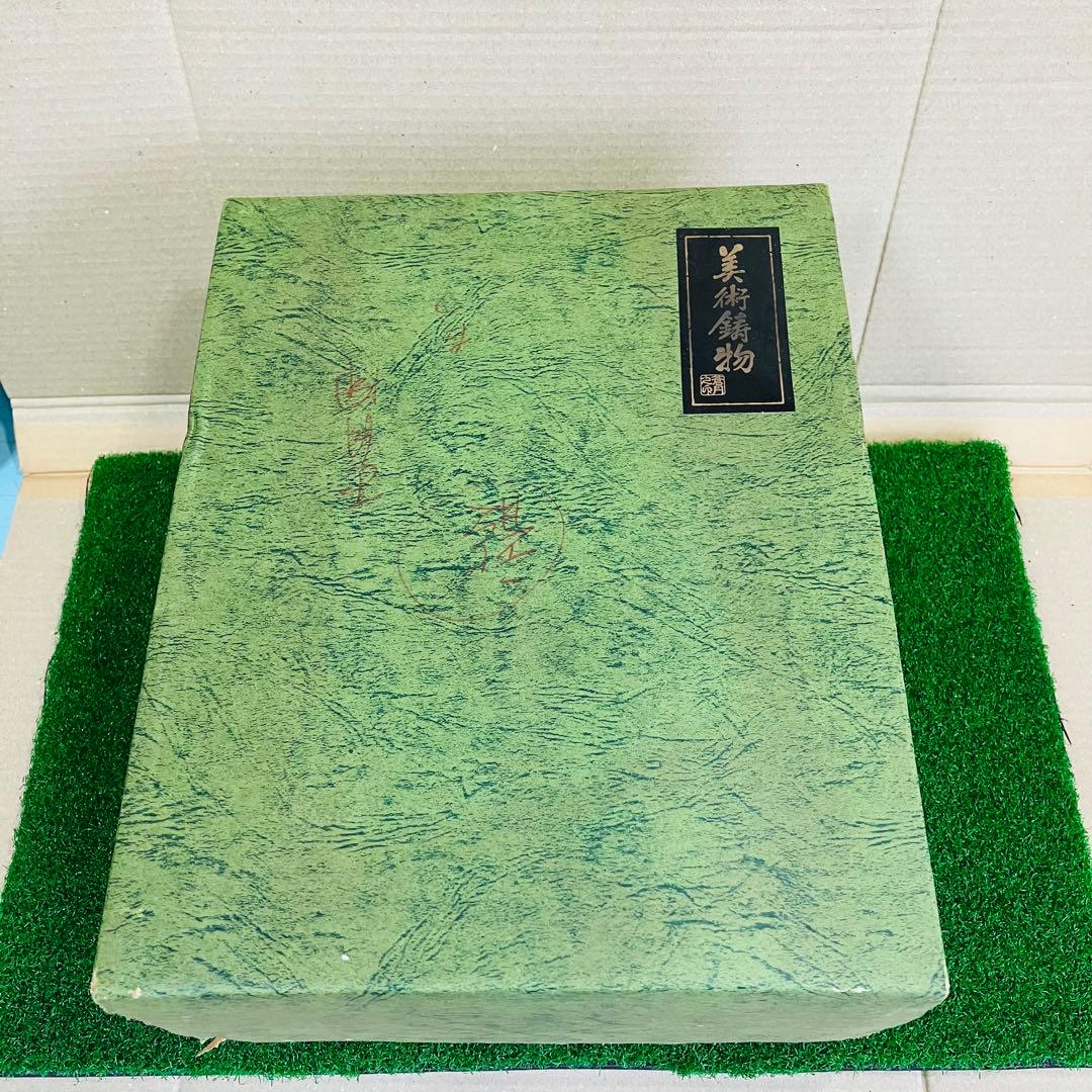 高岡銅器 竹中銅器 24KGP 黄金 龍神 鋳銅製 大理石台座 ケース付