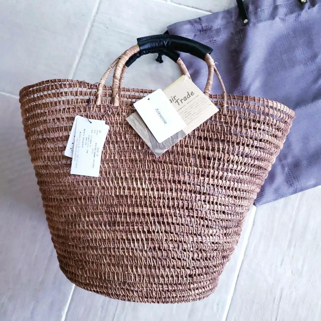 ★未使用★　ATELIER BRUGGE　TARANGO　タランゴ　かごバッグ