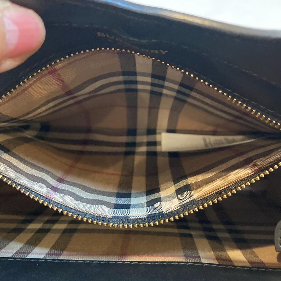 バーバリー ミニポケットバッグ カシミヤ 2Way チェック