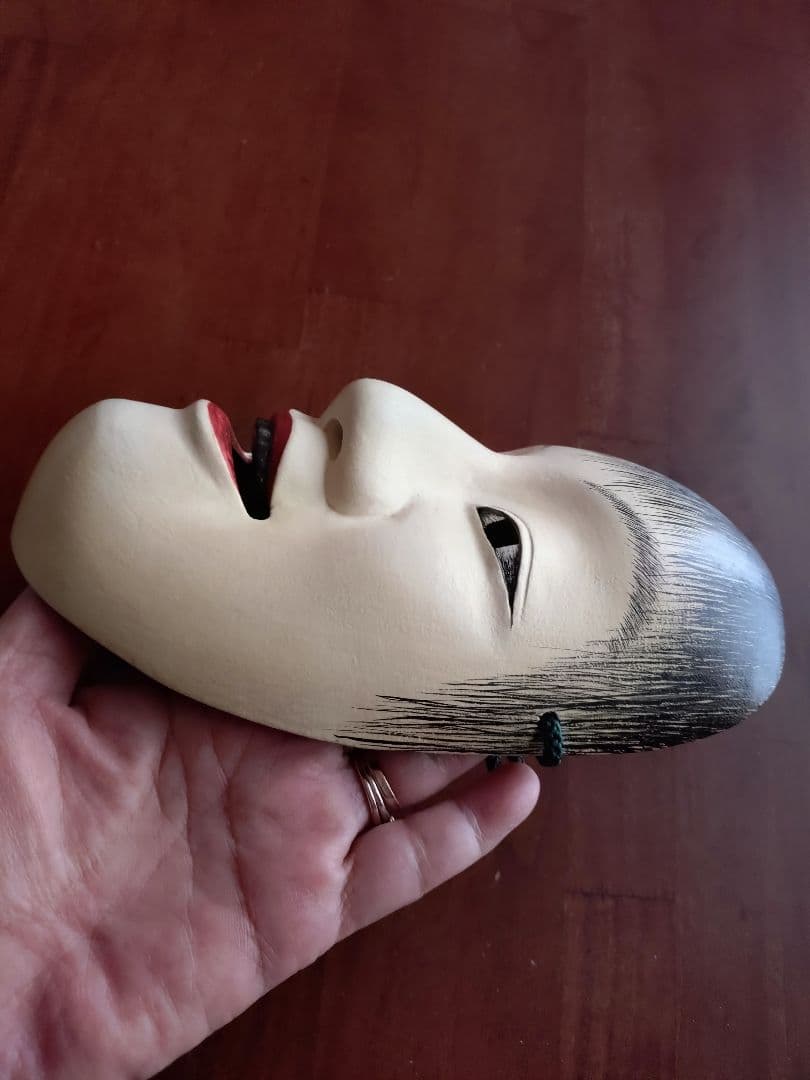 能面　童子 (無地桐箱付)