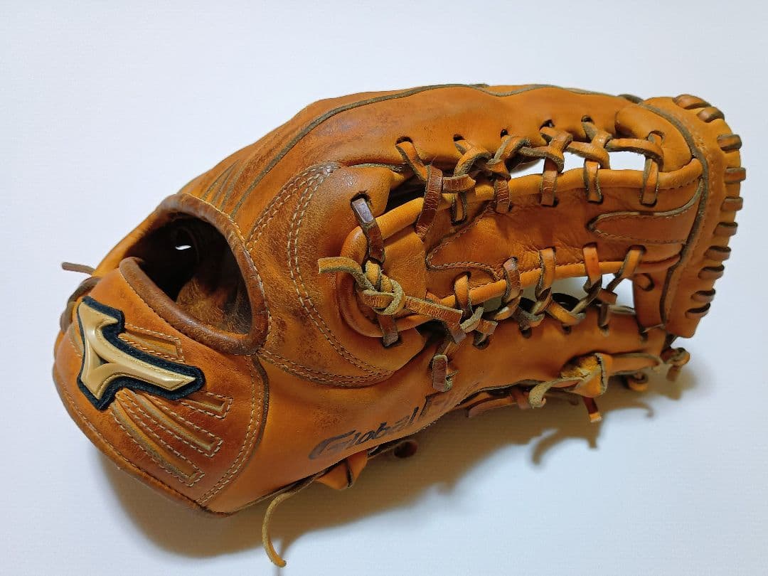 【即戦力】ミズノ　グローバルエリートQMライン　軟式野球　外野手用　グラブ