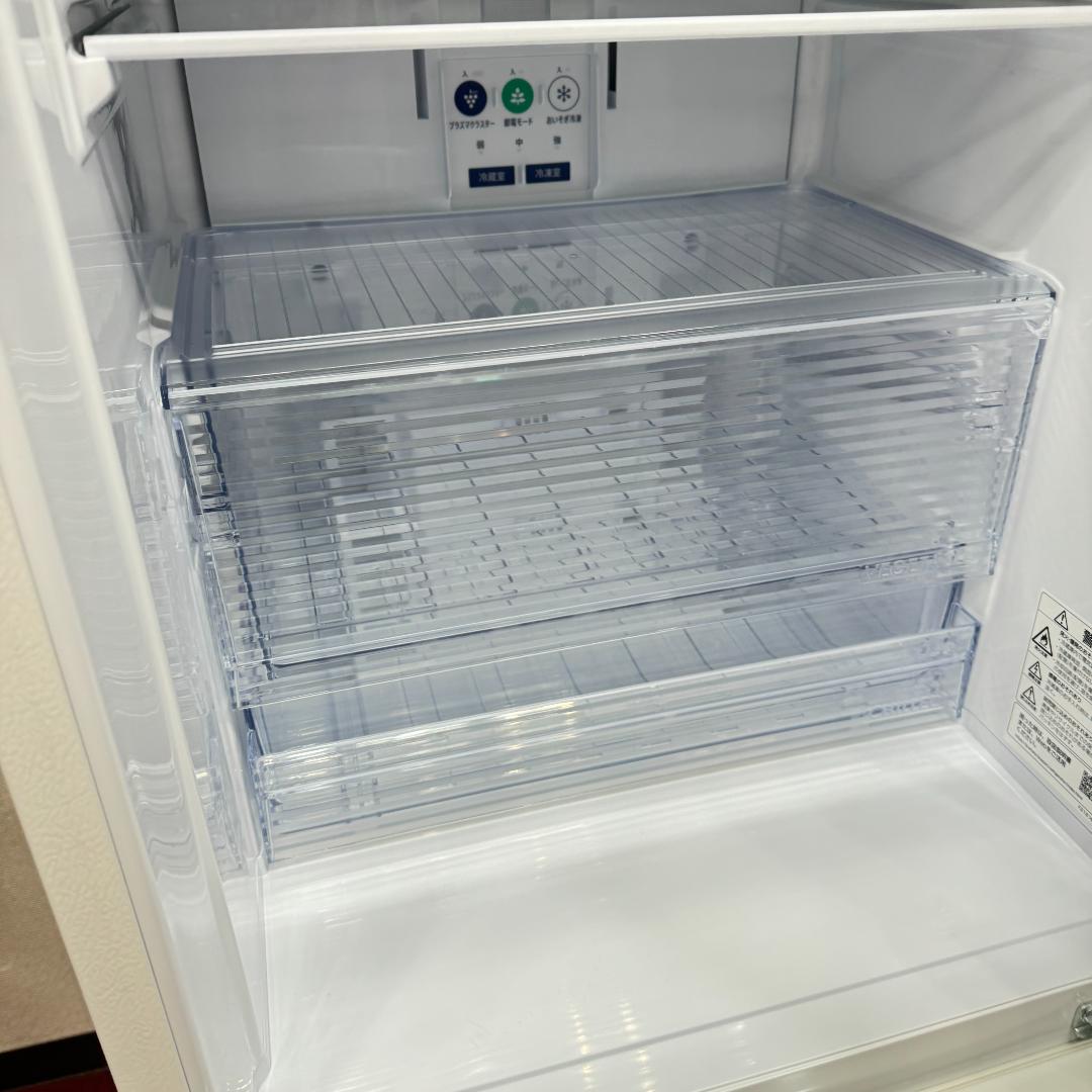 東京23区送料無料　シャープ2ドア冷蔵庫2020年製280L　洗浄/除菌済み