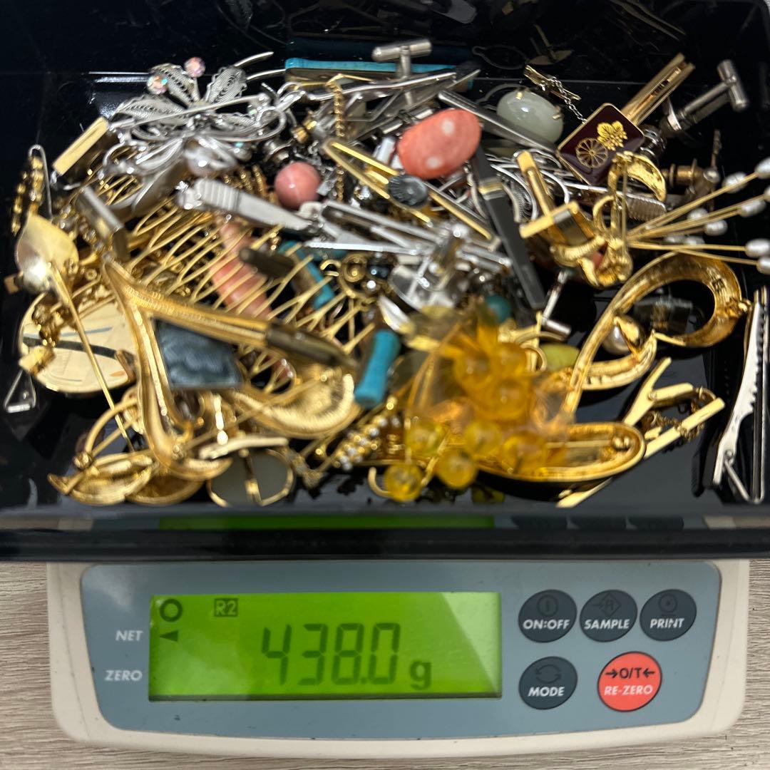 【遺品整理】ブローチ アクセサリー まとめ silver k18gp 計438g