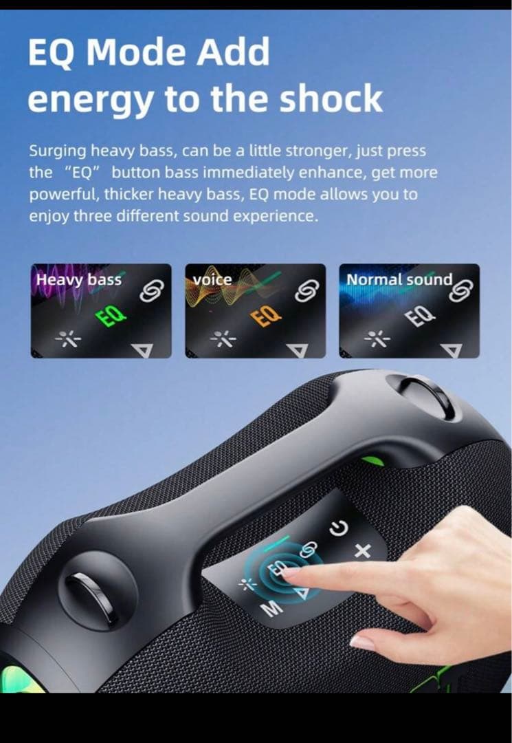 スピーカー・ウーファー ZEALOT Powerful Bass Party Speaker